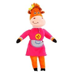 Мульти-Пульти "Мульти-пульти" Бурёнка Даша. Мягкая игрушка Бурёнка Даша, 24 см (звук) V62629-24