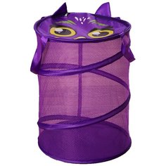 Корзина для игрушек «Сова», с ручками и крышкой, 33 х 43 см Школа талантов