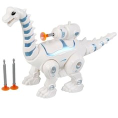 Робот динозавр Технодрайв на батарейках свет/звук, двигается, стреляет A1310061Q-B-R
