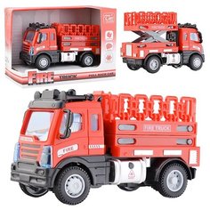 Машина Oubaoloon "Пожарная", в коробке (6260R3)