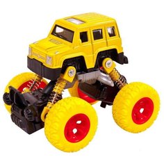 Джип инерционный Junfa "Автомаркет", пластмасса, с элементами металла, в коробке, 14*10*11,5 см (ZY813456)