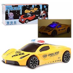 Машина Oubaoloon Полиция, свет, звук, в коробке (666A-1)