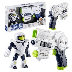 Бластер Oubaoloon на батарейках, в коробке (KT218-9)