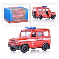 Машина Play Smart "Автопарк. Полиция. ППС" инерционная, металлическая, 1:50, в коробке (600-09017/6401D)