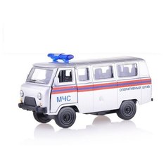 Машина Play Smart "Автопарк. МЧС" инерционная, металлическая, 1:50, в коробке (600-09025/6402F)