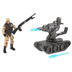 Набор солдатиков Играем вместе с оружием (ракетное устройство, ракеты, фигурка)