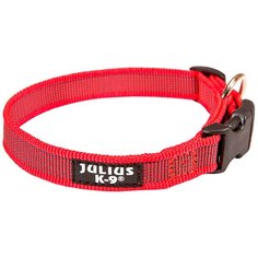 Ошейник для собак Julius-K9 Color & Gray красно-серый 20 мм 27 – 42 см (1 шт)