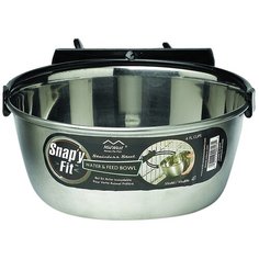 MIDWEST миска из нержавеющей стали для клеток и вольеров 0,95 л (1 шт)