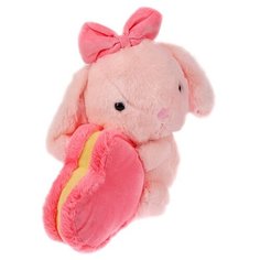 Мягкая игрушка "Зайчик с розовым сердцем" Рыжий кот