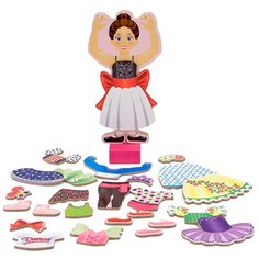 "Магнитные игры" - "Переодень Нину балерину" Melissa Doug 3554