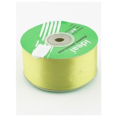Лента атласная 1 1/2" 38 мм.( уп.27,4 м.), Гамма, 3146 св.оливковый Ideal