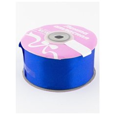Лента атласная 1 1/2" 38 мм.( уп.27,4 м.), Гамма, 3161 василек Ideal
