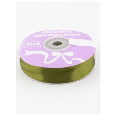 Лента атласная 3/4" 20мм.(уп.27,4 м.), IDEAL, 3151 хаки