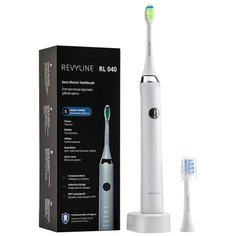 Электрическая звуковая зубная щетка Revyline RL 040, белая