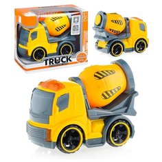 Машина инерционная Oubaoloon Спецтехника, свет, звук, в коробке (101-3A)