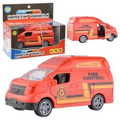 Машина Oubaoloon свет, звук, открываются двери, в коробке (YY2020-6)