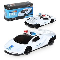 Машина Oubaoloon "Полиция", на батарейках, в коробке (HY028)