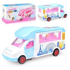 Машина-трейлер Oubaoloon свет и звук, в коробке (GC169-125)