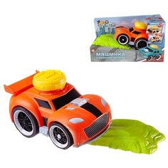 Машинка ABtoys "АвтоСити", свет и звук, оранжевая (C-00415)