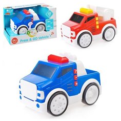 Машина Oubaoloon свет и звук, в коробке (31801ABC)