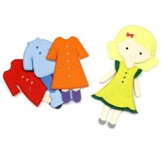 Игровой набор Одень куклу. 4 сезона Фетров