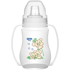 WeeBaby Поильник-Непроливайка с ручками, 250 мл., рис. Коала