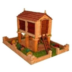 Керамический конструктор Keranova Галицкий амбар, Масштаб 1:100, KRN30252