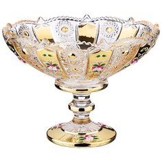 Конфетница gold glass высота 15 см Lefard (195-171)