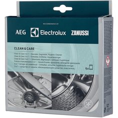 Electrolux Clean & Care 3 в 1 Набор для чистки стиральной машины 6х50 г
