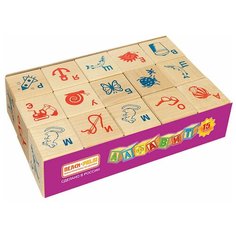 Кубики Теремок (Пелси) Алфавит и рисунок И675
