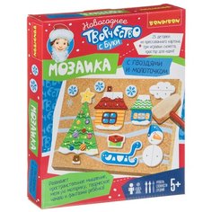 BONDIBON Набор для творчества Мозаика с гвоздями и молоточком (ВВ4634)