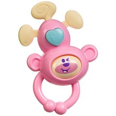 Погремушка BONDIBON Baby You Обезьянка ВВ3214 розовый