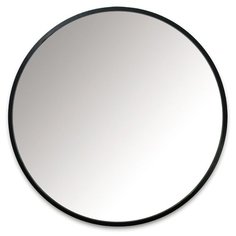 Зеркало Umbra Hub 91х91 см черное в раме