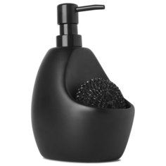 Диспенсер для мыла с подставкой для губки Joey черный Umbra