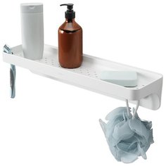 Полочка для душа Umbra Flex прямоугольная белая