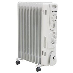 D25F-9 Масл.обогреватель ДЕЛЬТА 9сек. с вент.и регулир.мощн.800/1200/2000Вт+600Вт мощн. вент. 600Вт Delta