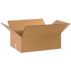 Картонная коробка 43х30х15 см. для хранения, нагрузка 15 кг. 5 шт. РОНБЕЛ