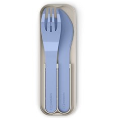 Набор из 3 столовых приборов в футляре MB Pocket color bleu infinity Monbento