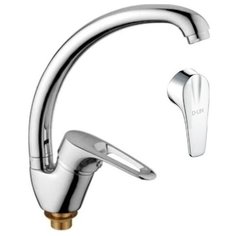 Смеситель для кухни однорычажный, высокий излив D150629-1 D-Lin