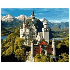Картина по номерам Paintboy "Замок Нойшванштайн 2", 40x50 см