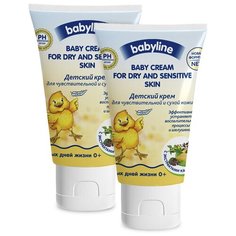 BABYLINE Детский крем защита и питание 125 мл Х 2шт.