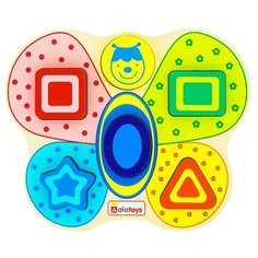 Сортер Alatoys Бабочка 5 деталей