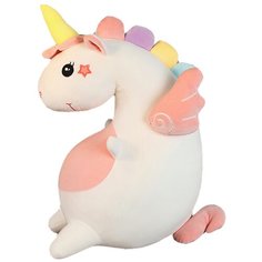 Мягкая игрушка 55см Детская игрушка в подарок / Плюшевая игрушка для детей Unicorn (Белый) Pastila