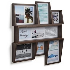 Мультирамка настенная Umbra Edge орех