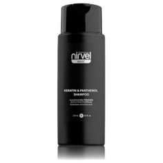 Keratin Panthenol Шампунь питательный для сухих и поврежденных волос Nirvel