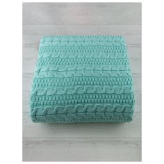 Плед подарочный Warm Whiff R-03 Хлопок Бирюза