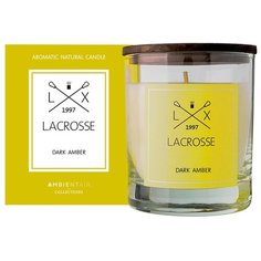 Свеча ароматическая в стекле Ambientair Lacrosse Амбра 40ч