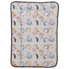 Пеленальный матрас Polini 70х50 волшебный единорог