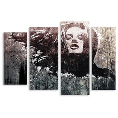 Модульная картина на холсте "Девушка" 120x81 см Modulka.Ru