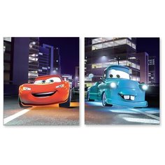 Модульная картина на холсте "Тачки" 170x99 см Modulka.Ru